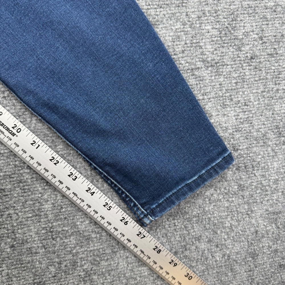 JEN7 By 7 For All Mankind Legging Ankle Jeans Dark Wash Size 8 Women's - Picture 14 of 15